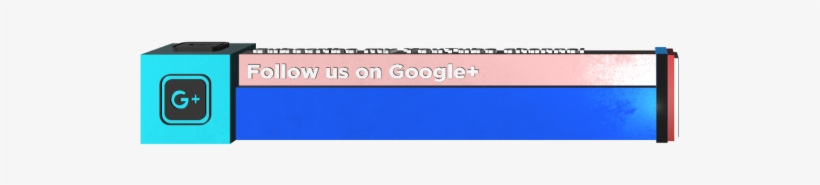 Free Social Media Lower Third, Google Plus - Zipper, transparent png