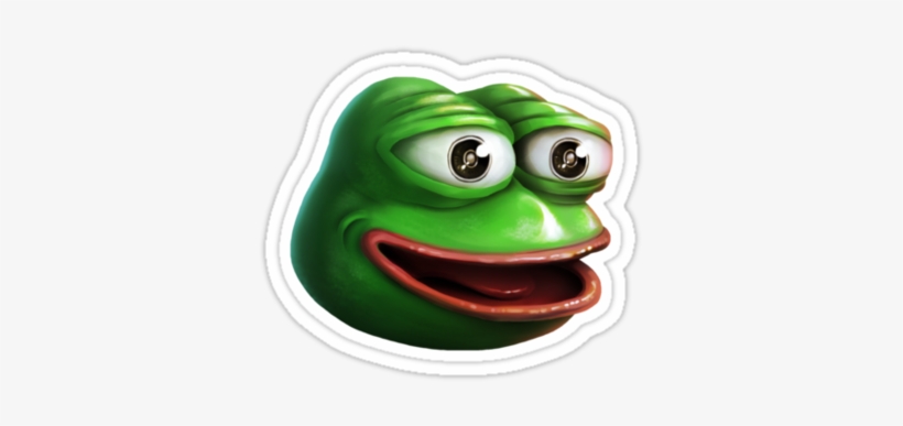Pepe The Frog Sticker - Feelsgoodman Hd, transparent png