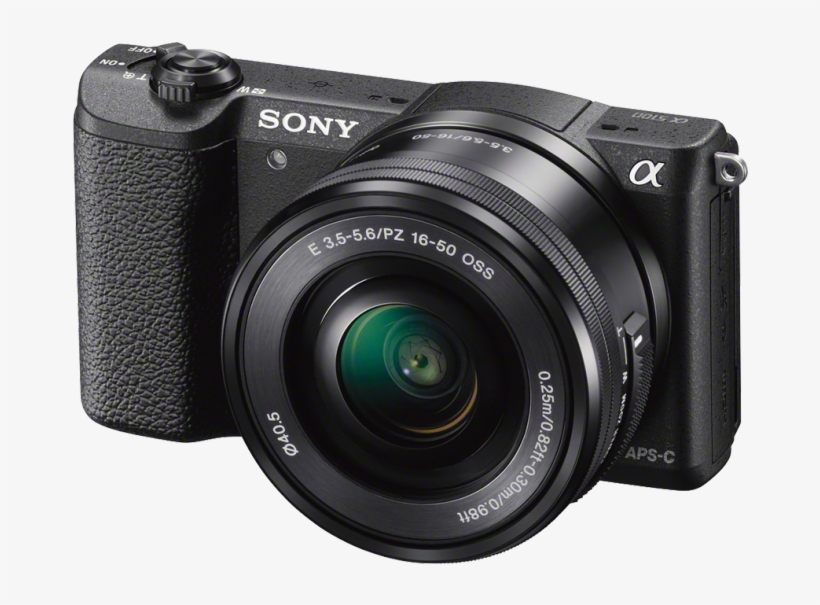 Sony Alpha A5100, transparent png