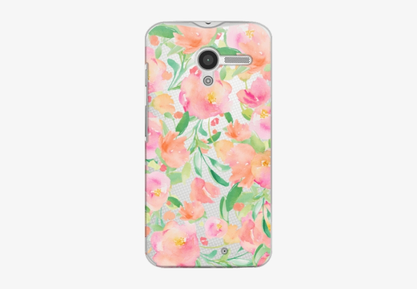 Cute Watercolor Flower Iphone Case - Mobile Phone Case, transparent png