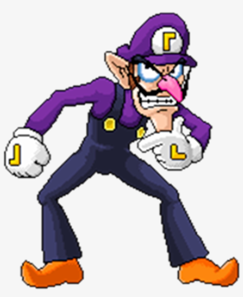Waluigi - Waluigi Clip Art, transparent png