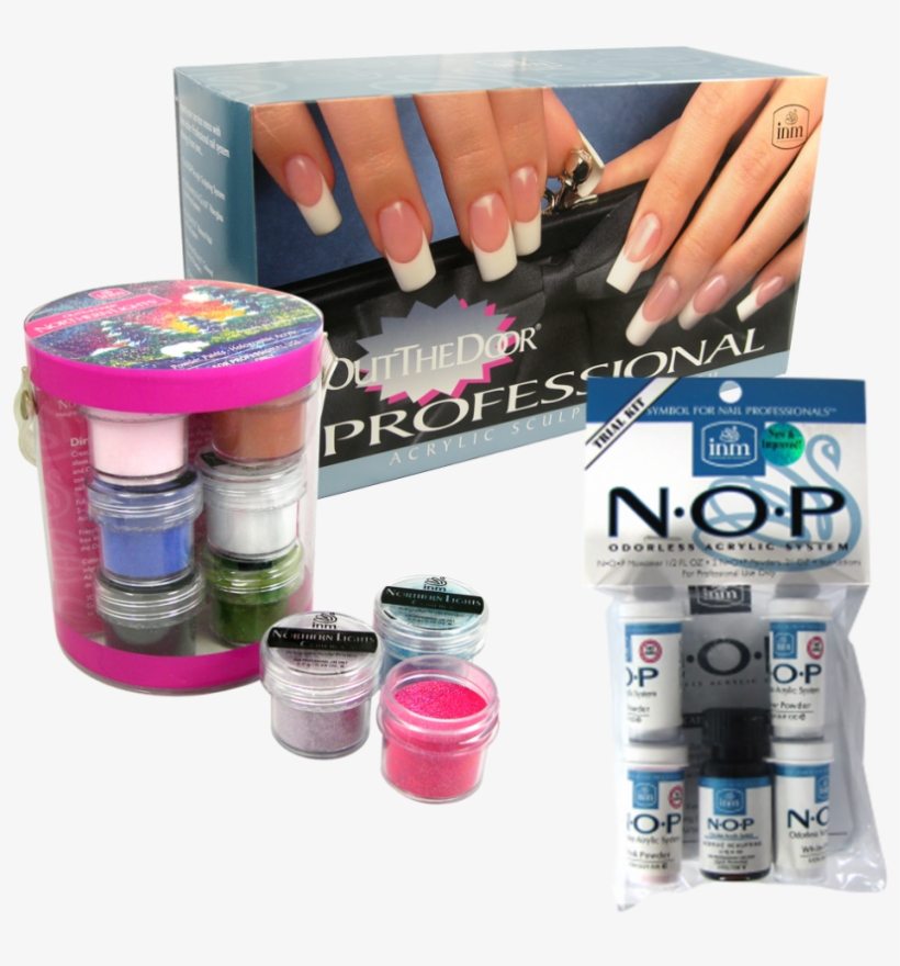 Strong And Very Long Nails With Acrylic - Kit Pour Ongles Acrylique, transparent png