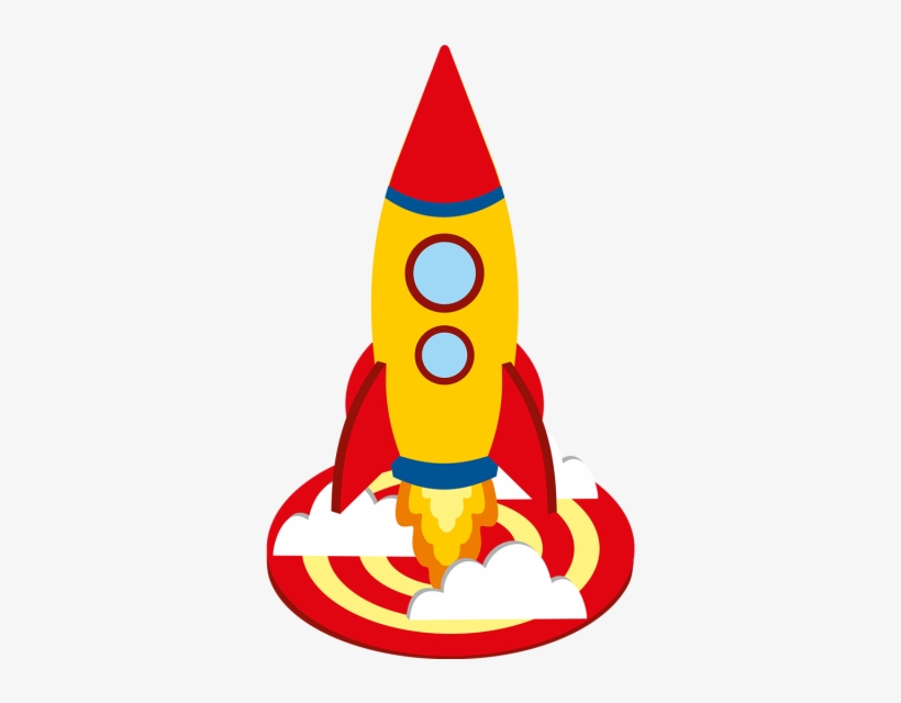 Startup Rocket Launch Illustration, Startup, Business, - Marketing, transparent png