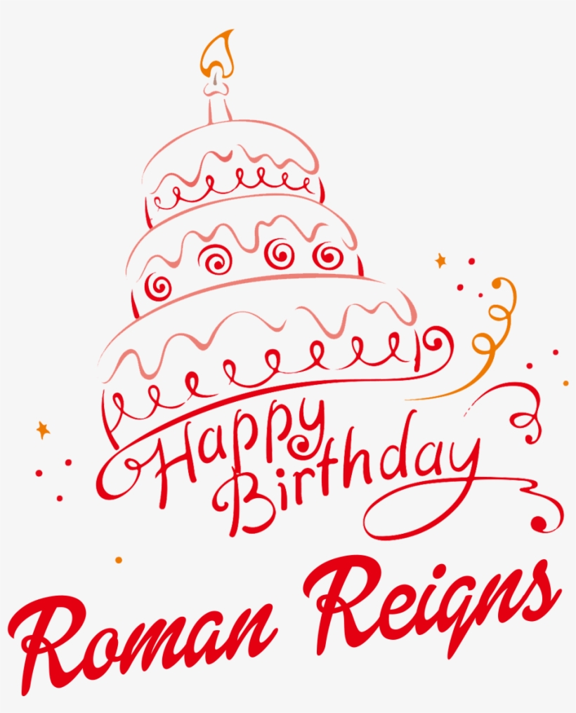 Happy Birthday Roman Reigns, transparent png