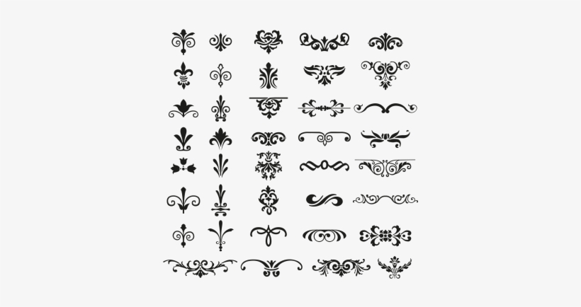 Ornament Retro, Vintage, Ornaments, Vector Png And - Elementos Arabesco, transparent png