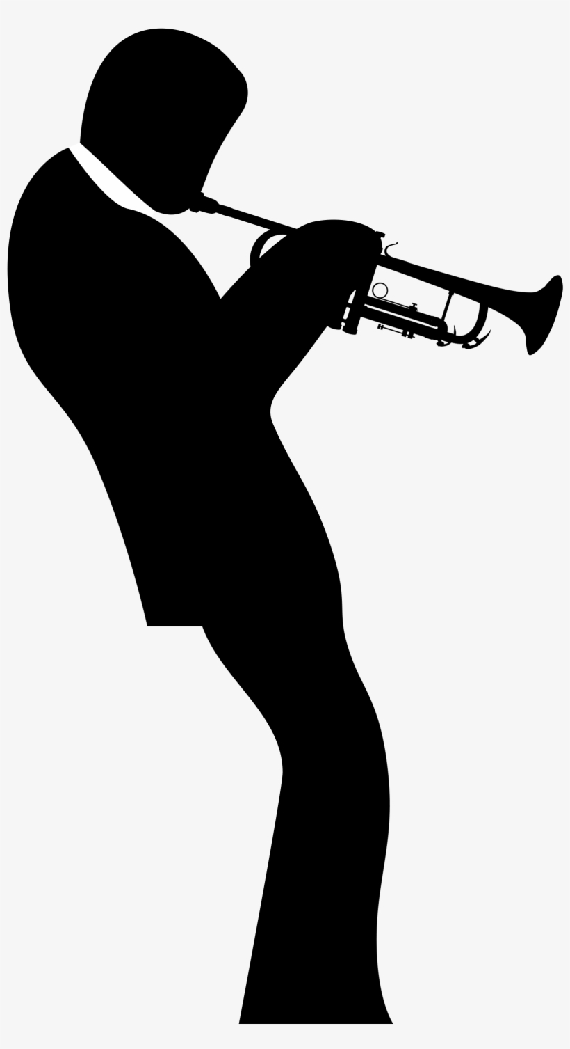 Jazz Trumpet Silhouette Wwwpixsharkcom Images - Silueta Jazz, transparent png