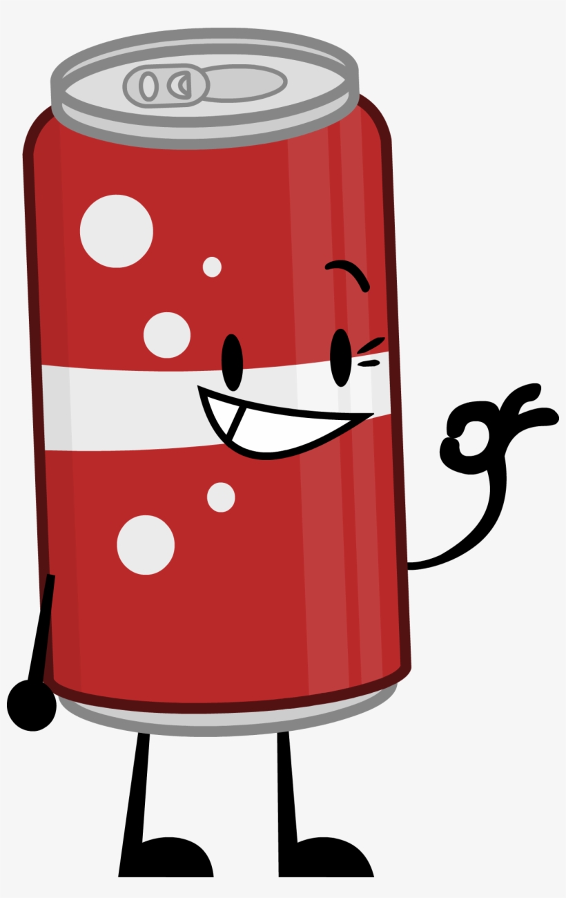Soda Can Idle - Coke Png Cartoon, transparent png