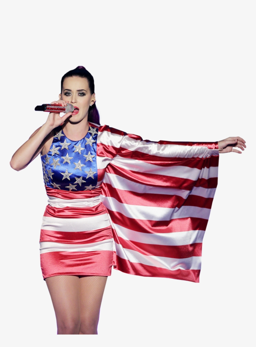 Katy Perry American Flag Png Image - Shawn Buitendorp Katy Perry, transparent png