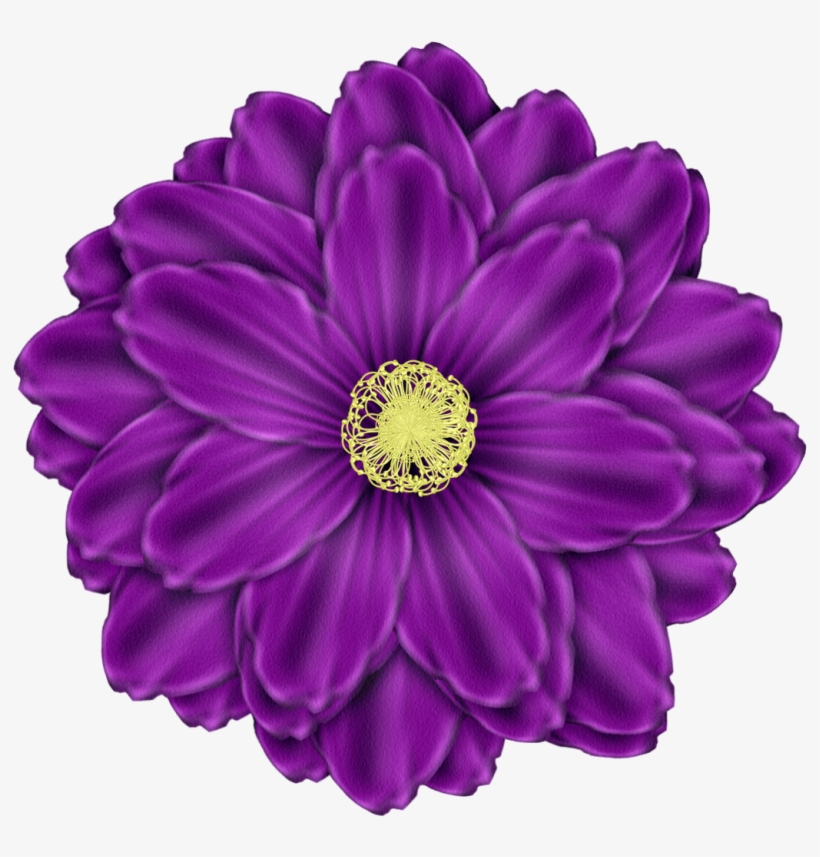 Purple Flower Clipart Tumblr Flower Flowers Clip Art Purple 872x870