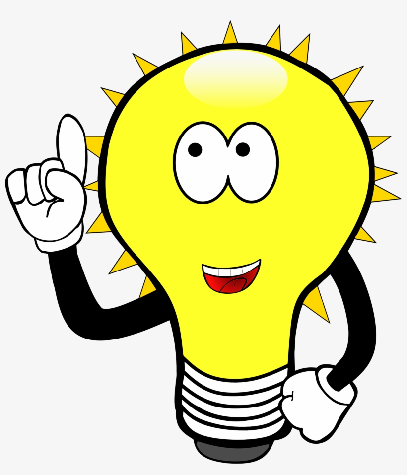 Big Image - Lightbulb Clipart, transparent png