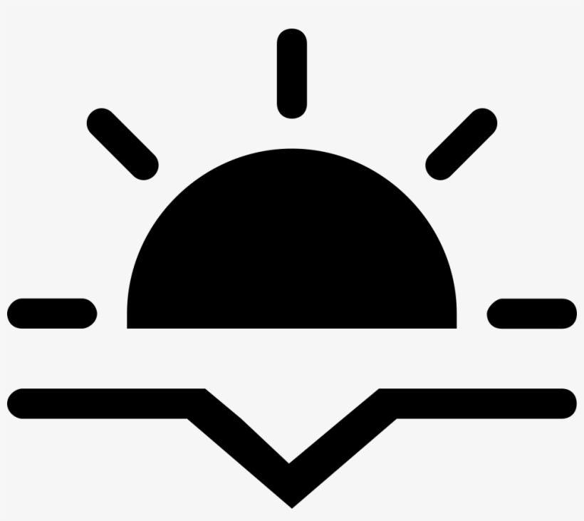 Png File - Sunset Icon Png, transparent png