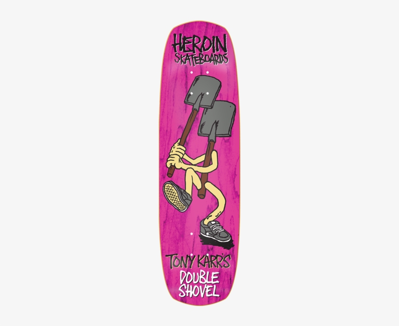 Karr Double Shovel Deck - Heroin, transparent png