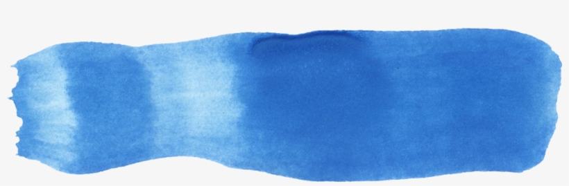 Blue Size Download 44 Blue Watercolor Brush Stroke - Watercolor Painting, transparent png