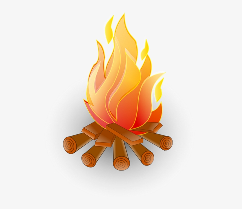 Llamas De Fuego Png - Fire Clipart, transparent png