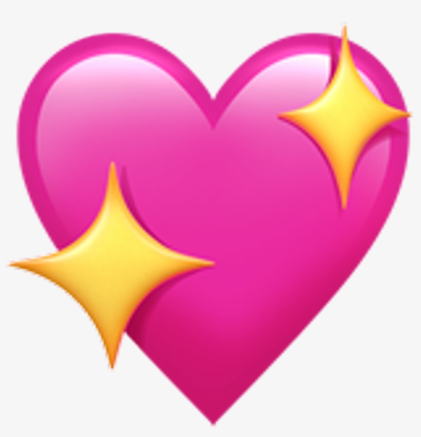 Pink Heart Emoji Png, transparent png