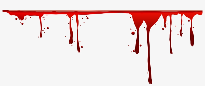 Dripping Bloody Handprint Png Download - Imagem De Sangue Escorrendo, transparent png