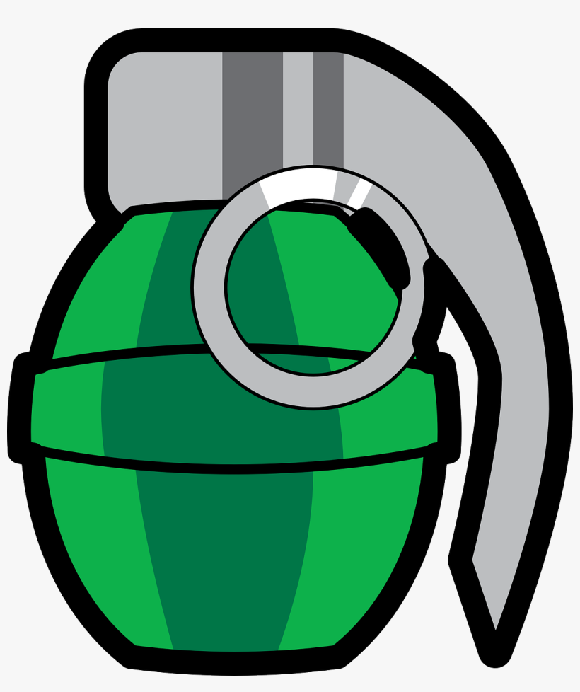 Grenade - Clipart Grenade, transparent png