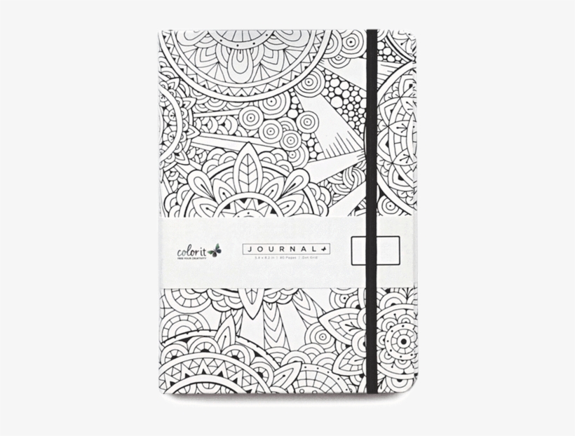 Circle Around A5 Notebook Journal 160 Dot Grid Pages - Notebook, transparent png