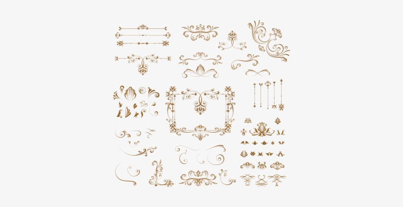 Ornament Retro, Vintage, Ornaments, Vector Png And - Ornament, transparent png