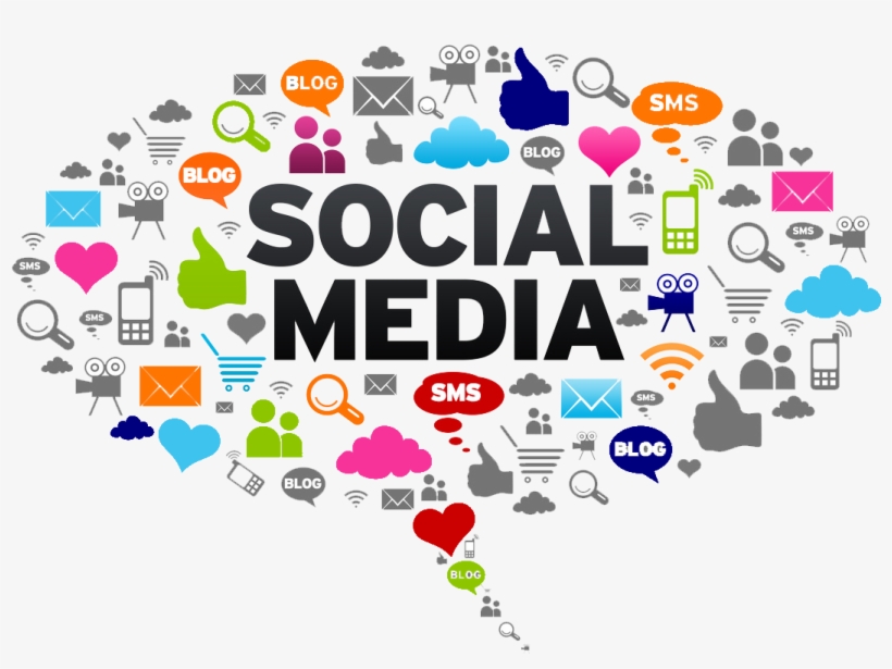 Social Media Advertising Png, transparent png