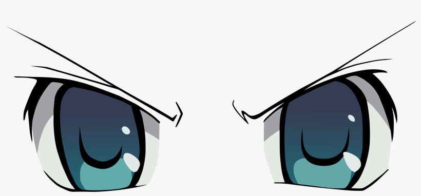 Angry Cartoon Html Download - Anime Eye Png, transparent png