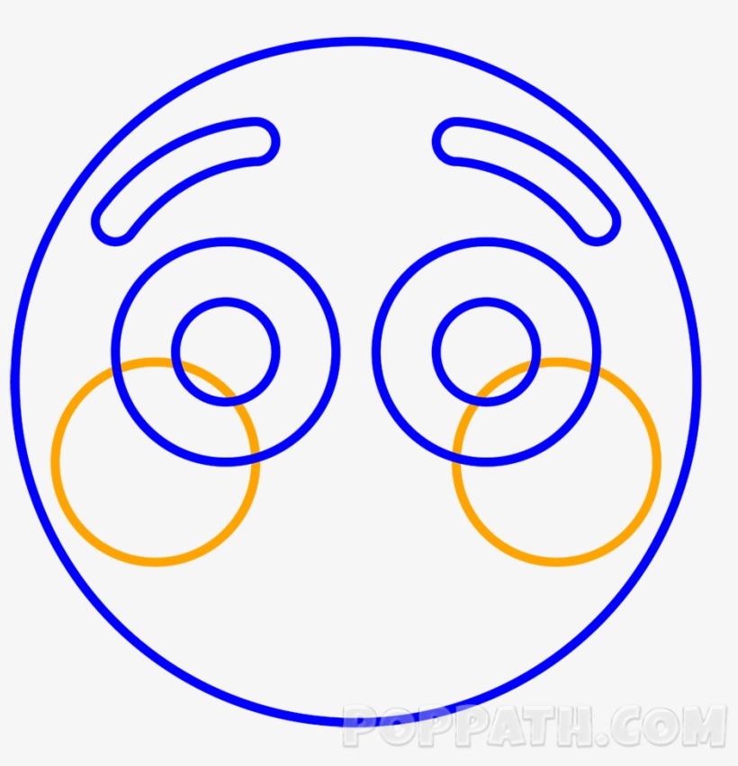 Draw Another Circle Underneath The Eyes And Above The - Journal Of Bone And Joint Surgery, transparent png