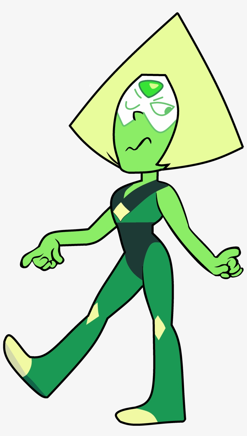 Peridot Sassy Looking Back - Peridot Steven Universe, transparent png