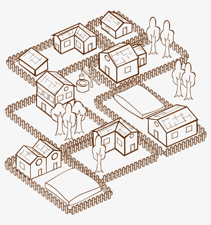 Clip Art At Clker Com Vector Online - Smart Village Project Ppt, transparent png
