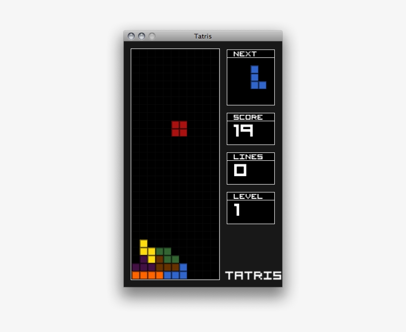 I Wrote A Tetris Clone Using Processing - Tetris, transparent png