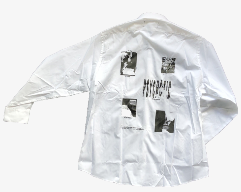 Collared Shirt Back, transparent png