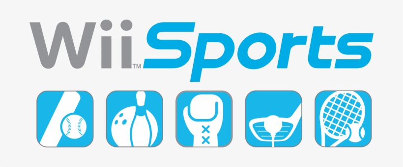 Wii Sports Logo, transparent png