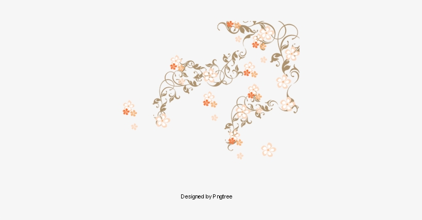 Romantic Pink Flowers Background, Pink, Romantic Flowers, - Illustration, transparent png