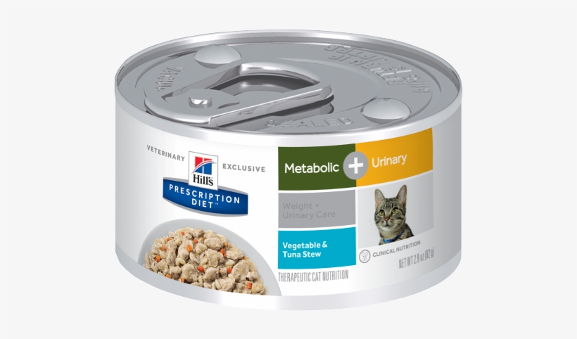Pd Metabolic Plus Urinary Feline Vegetable And Tuna - Hills Metabolic Urinary, transparent png