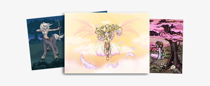 Anime Art & Western Cartoon Art - Work Of Art, transparent png