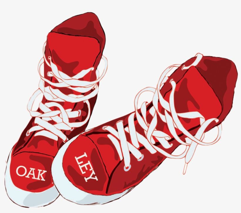 Red Sneakers - Red Sneakers For Oakley, transparent png