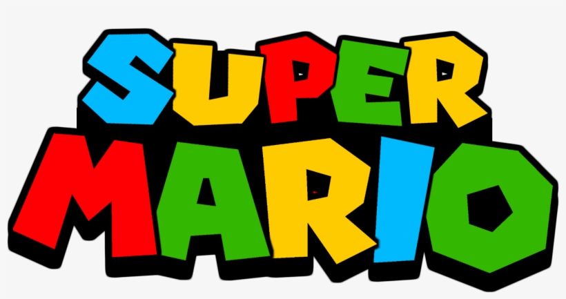 Just Made Mario Logo From Scratch - Nintendo Supermario Amiibo Toad For Wiiu, transparent png