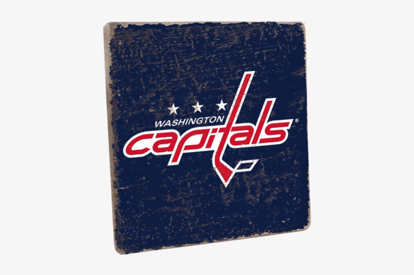 Washington Capitals Vintage Square - Washington Capitals Hockey Puck, transparent png