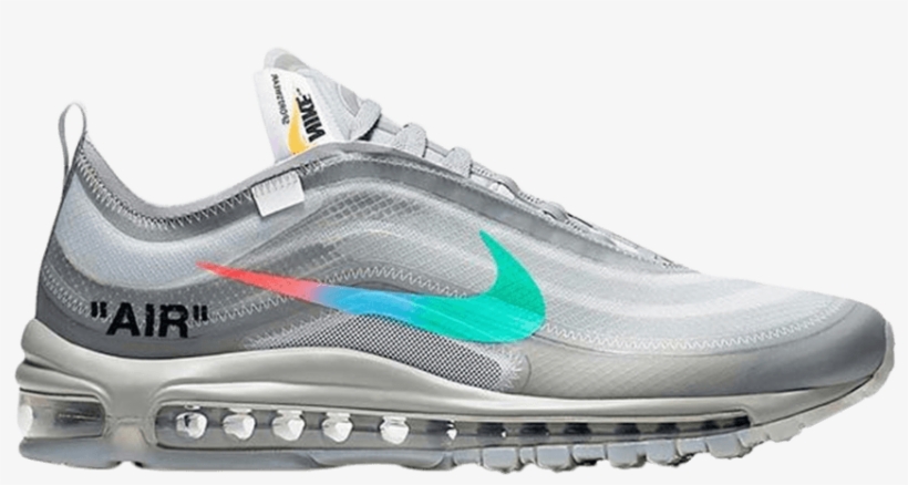 Off-white X Air Max 97 'menta' - Nike Air Max 97 Menta, transparent png