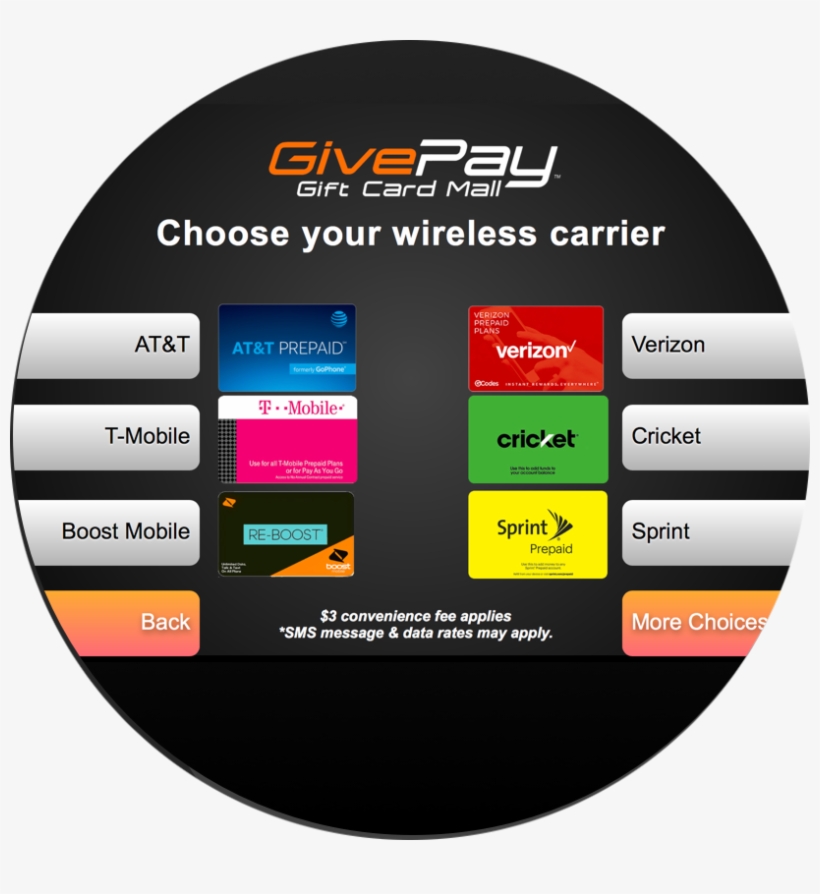 Select A Carrier - Circle, transparent png