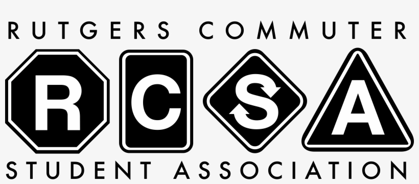 Rutgers Commuter Student Association Rcsa Logo Black - Student, transparent png