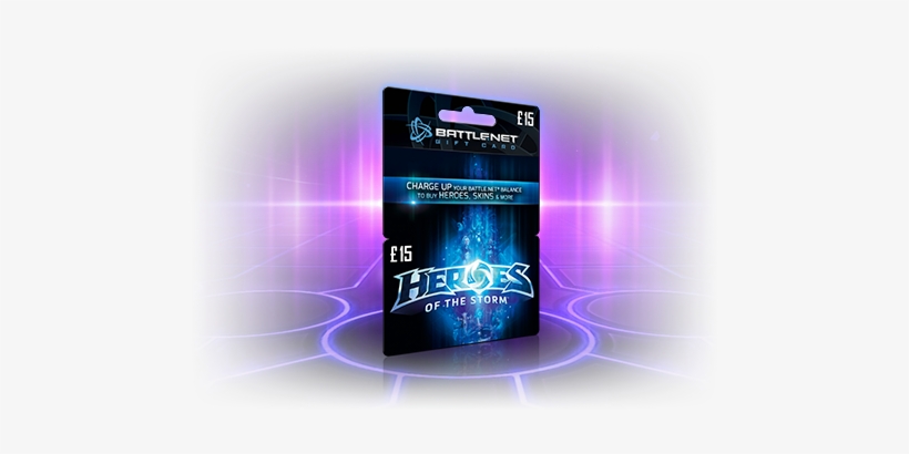 At Launch, You'll Also Be Able To Purchase Heroes Of - Blizzard - Heroes Of The Storm Battle.net Gift Card, transparent png