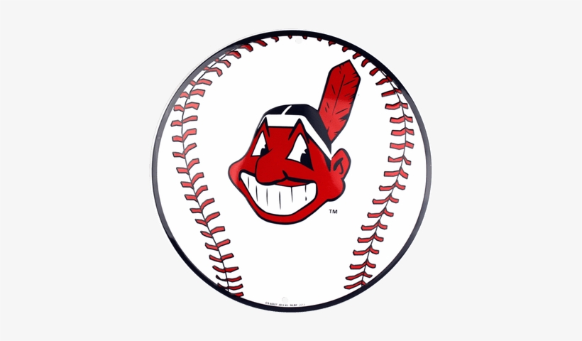 Cleveland Indians Ball - Cleveland Indians Baseball, transparent png
