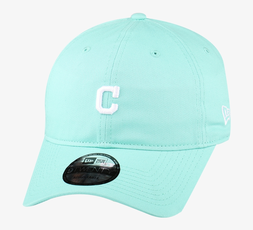 Cleveland Indians Mlb Mini Logo Pastel Collection Mint - Baseball Cap, transparent png