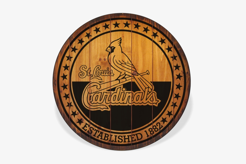 Louis Cardinals Barrel Top Sign - Circle, transparent png