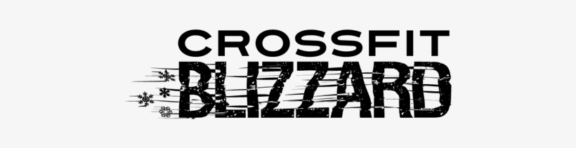 Crossfit Blizzard - Poster, transparent png
