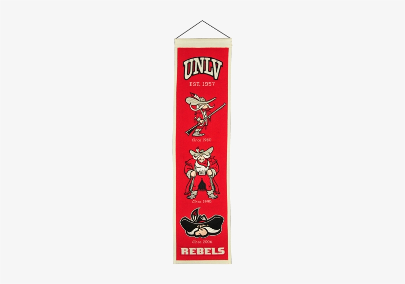 Unlv Rebels Heritage Banner, transparent png