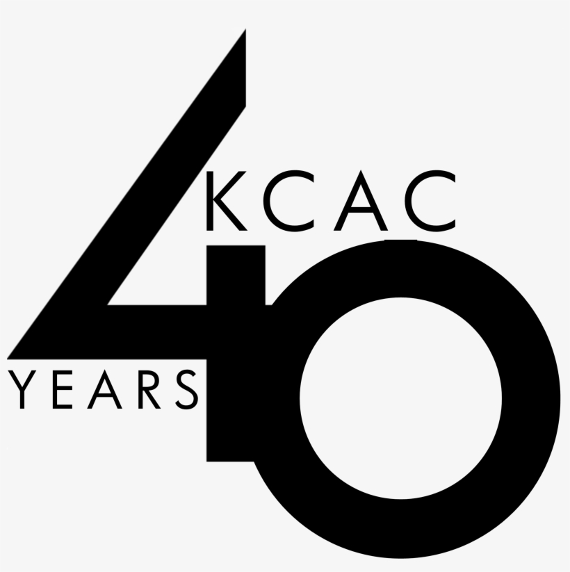 Kcac 40 Logo Bw - 40 Logo, transparent png