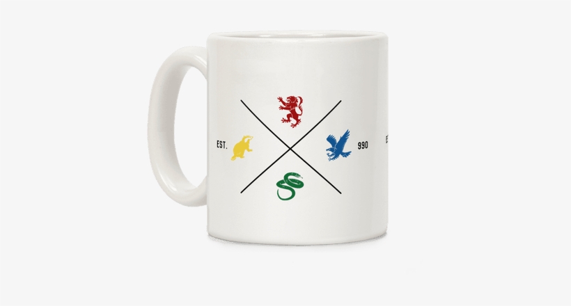 Hogwarts Minimal Crest Coffee Mug - Mug, transparent png