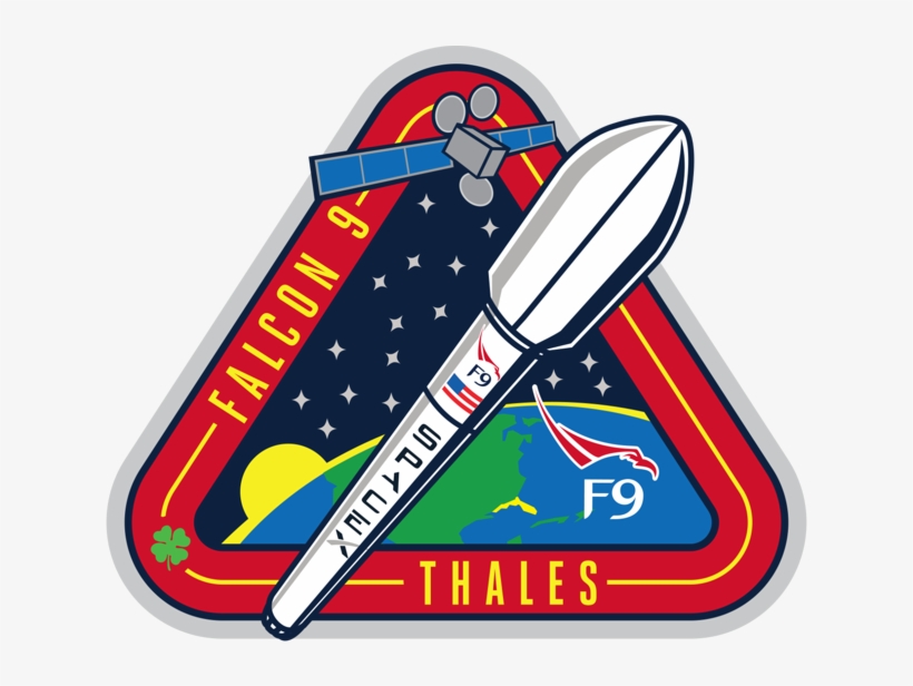 Another Spacex Falcon 9 Set To Launch Monday - Falcon 9 Mission Patches, transparent png