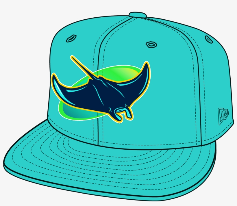 Tampa Bay Rays, Using Their Original Logo - Baseball Cap, transparent png
